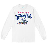 White reading fightin phils Long Sleeve Tee - linhVisuals