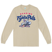 Mushroom reading fightin phils Long Sleeve Tee - linhVisuals