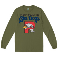 Army Green sea dogs team Long Sleeve Tee - linhVisuals