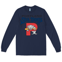 Navy sea dogs team Long Sleeve Tee - linhVisuals