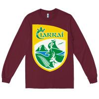 Burgundy kerry  gaa Long Sleeve Tee - linhVisuals
