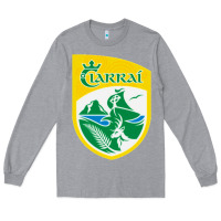 Heather Grey kerry  gaa Long Sleeve Tee - linhVisuals
