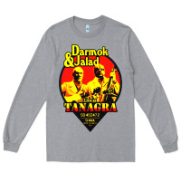 Heather Grey darmok and jalad at tanagra Long Sleeve Tee - linhVisuals