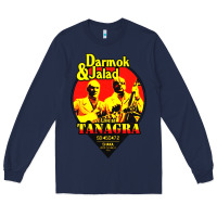 Navy darmok and jalad at tanagra Long Sleeve Tee - linhVisuals