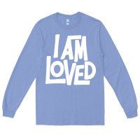 Colony Blue i am loved Long Sleeve Tee - linhVisuals
