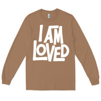 Toasted Coconut i am loved Long Sleeve Tee - linhVisuals