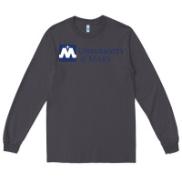 Smoke University of Mary, Apparel Long Sleeve Tee - linhVisuals