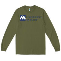 Army Green University of Mary, Apparel Long Sleeve Tee - linhVisuals