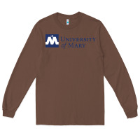 Chestnut University of Mary, Apparel Long Sleeve Tee - linhVisuals