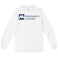 White University of Mary, Apparel Long Sleeve Tee - linhVisuals
