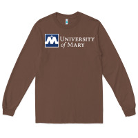 Chestnut University of Mary, Apparel Long Sleeve Tee - linhVisuals