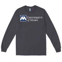 Smoke University of Mary, Apparel Long Sleeve Tee - linhVisuals