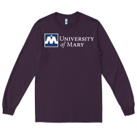Plum University of Mary, Apparel Long Sleeve Tee - linhVisuals