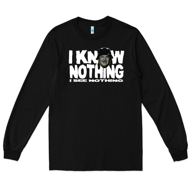 I Know Nothing Long Sleeve Tee by linhVisuals | Teevron