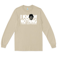 Mushroom i know nothing Long Sleeve Tee - linhVisuals