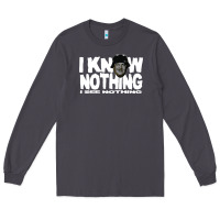 Smoke i know nothing Long Sleeve Tee - linhVisuals