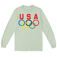 Matcha OLYMPIC RINGS Long Sleeve Tee - linhVisuals