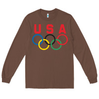 Olympic Rings Long Sleeve Tee | Teevron