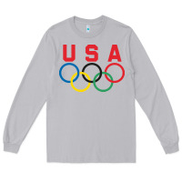 Moon Dust OLYMPIC RINGS Long Sleeve Tee - linhVisuals