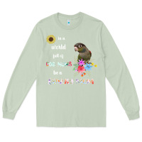 Matcha funny be a green cheek conure parrot bird mom mother sweatshirt Long Sleeve Tee - linhVisuals