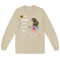 Mushroom funny be a green cheek conure parrot bird mom mother sweatshirt Long Sleeve Tee - linhVisuals