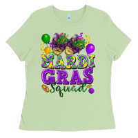 Matcha mardi gras squad Ladies Tee - FaDigitalArtStudio