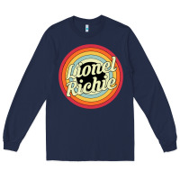 Navy lionel richie Long Sleeve Tee - linhVisuals
