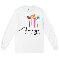 White mirage Long Sleeve Tee - linhVisuals
