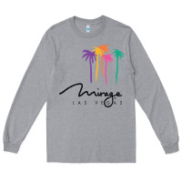 Heather Grey mirage Long Sleeve Tee - linhVisuals