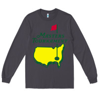 Smoke MASTERS TOURNAMENT GOLF Long Sleeve Tee - linhVisuals