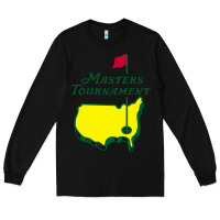 Black MASTERS TOURNAMENT GOLF Long Sleeve Tee - linhVisuals