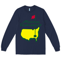 Navy MASTERS TOURNAMENT GOLF Long Sleeve Tee - linhVisuals