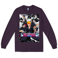Plum Bleachs Anime Long Sleeve Tee - linhVisuals