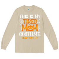 Mushroom halloween mom shirts funny this is my tired mom costume t shirt Long Sleeve Tee - linhVisuals