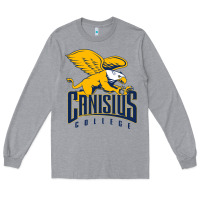 Heather Grey canisius golden griffins Long Sleeve Tee - linhVisuals