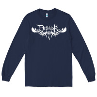 Navy dethklok Long Sleeve Tee - linhVisuals