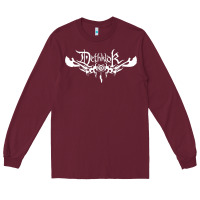 Burgundy dethklok Long Sleeve Tee - linhVisuals