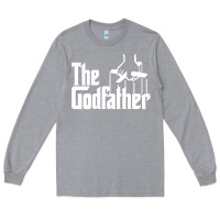 Heather Grey godfather Long Sleeve Tee - linhVisuals