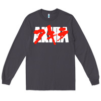 Smoke black akira Long Sleeve Tee - linhVisuals