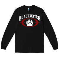 Black blackwater Long Sleeve Tee - linhVisuals