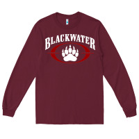 Burgundy blackwater Long Sleeve Tee - linhVisuals