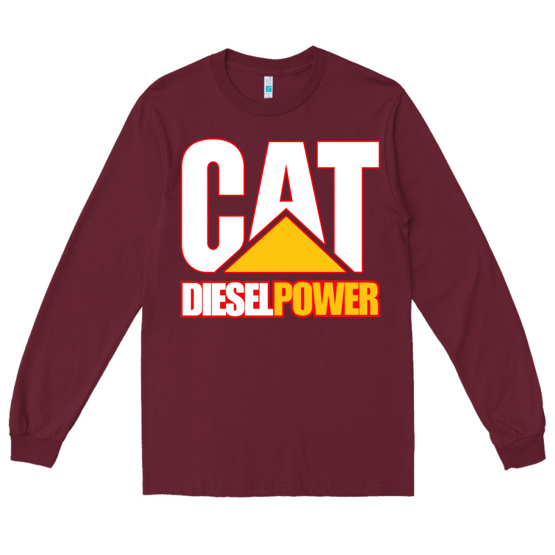 Cat Diesel Power Long Sleeve Tee by linhVisuals | Teevron