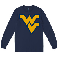 Navy west virginia gifts,  power Long Sleeve Tee - linhVisuals