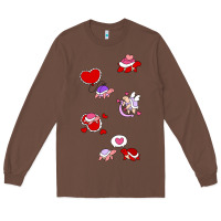 Chestnut valentines day turtles Long Sleeve Tee - linhVisuals