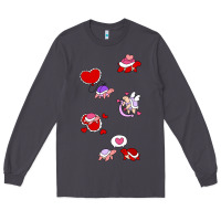 Smoke valentines day turtles Long Sleeve Tee - linhVisuals