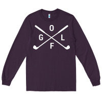 Plum Golf Club 001 Long Sleeve Tee - linhVisuals