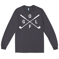 Smoke Golf Club 001 Long Sleeve Tee - linhVisuals