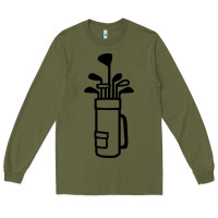 Army Green Golf Club 003 Long Sleeve Tee - linhVisuals