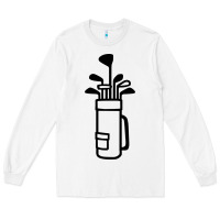 White Golf Club 003 Long Sleeve Tee - linhVisuals