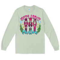 Matcha Nuts About Christmas Long Sleeve Tee - CowhideDigitalArt